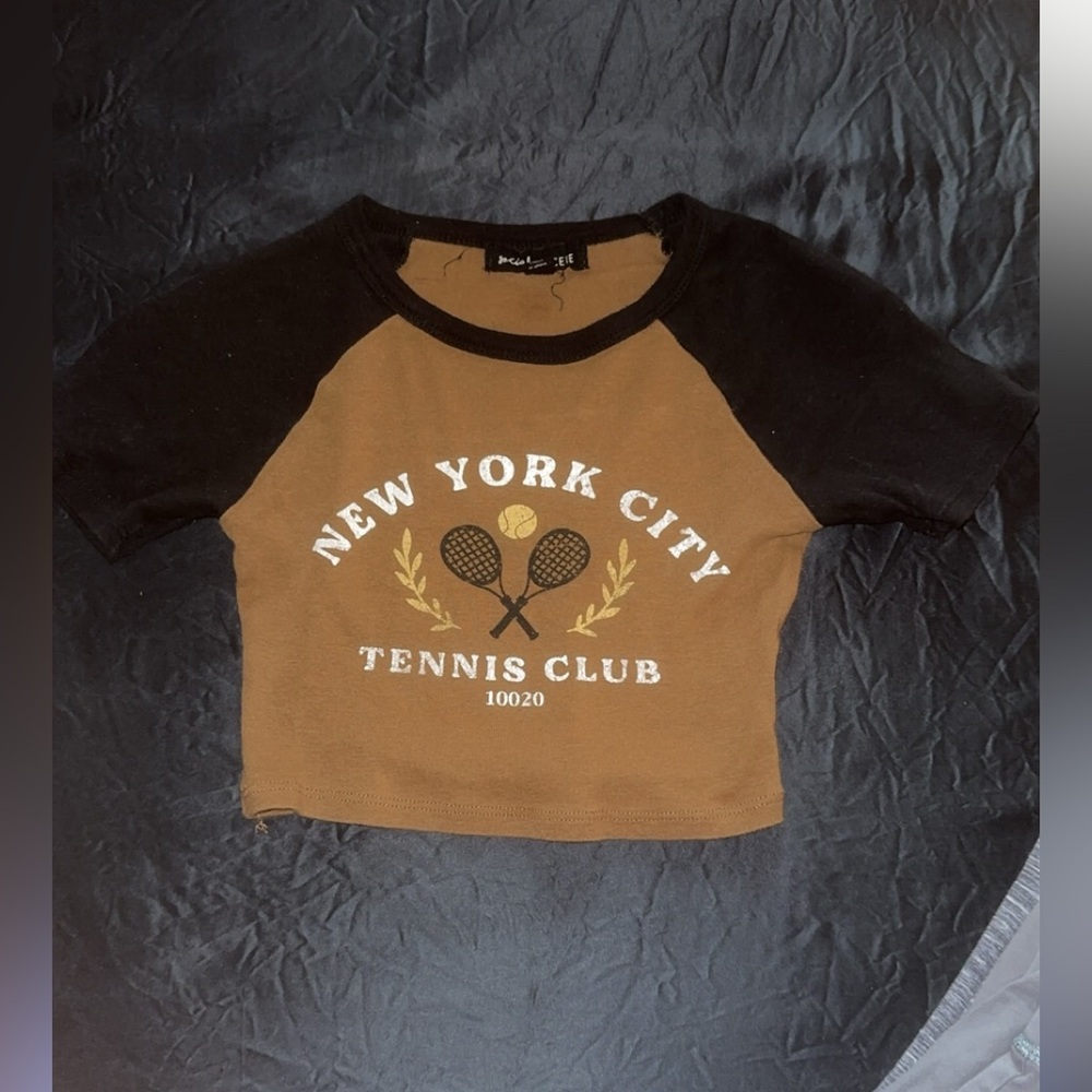 Xs crop top